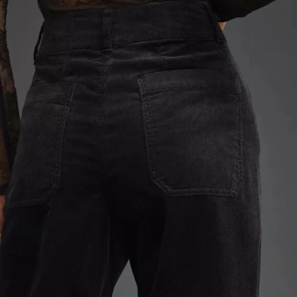 Anthropologie The Colette Corduroy Full-Length Wide-Leg Pants by Maeve size 23 - Picture 5 of 10